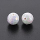 Opaque Acrylic Beads TACR-S154-10F-09-5