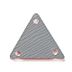 Triángulo acrílico espejo coser en pedrería MACR-G065-02B-04-2