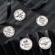 Creatcabin 5pcs 5 monedas conmemorativas de acero inoxidable de estilo STAS-CN0001-04C-4