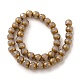 Chapelets de perles en verre opaques GLAA-G098-03-2