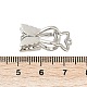 Латунные застежки из прозрачного кубического циркония с микропаве KK-Z078-36P-3