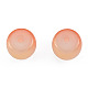 Cuisson de perles rondes plates en verre peint DGLA-T003-002-6