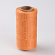 Cordes plates en polyester ciré YC-K001-11-1
