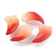 人工プラスチック刺身モデル  模造食品  ディスプレイ装飾用  赤い魚の寿司  レッド  51x33x20mm DJEW-P012-10-1