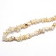 Perles de coquillage blanc naturel BSHE-O049-A-01-3
