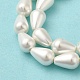 Chapelets de perles en coquille électrolytique BSHE-G010-6x9mm-01A-4