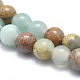 Chapelets de perles en jaspe aqua terra naturel G-N0128-48-4mm-3