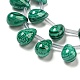 Brins de perles de malachlite naturelle&nbsp;G-Q185-A01-02-4