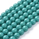 Natural Mashan Jade Beads Strands X-G-H1626-8MM-15-1