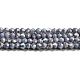 Cuisson opaque de perles de verre peintes DGLA-F002-01C-1