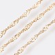 Long-Lasting Plated Brass Chain Necklaces NJEW-K112-11G-NF-2