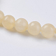 Natürlichen Topas Jade Perlen Stränge G-G515-6mm-03A-3