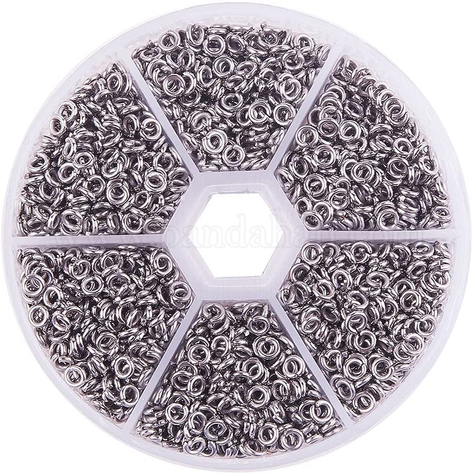 Shop 304 Stainless Steel Open Jump Rings for Jewelry Making PandaHall