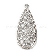 Латунные микро проложить кубического циркония подвески KK-M322-34P