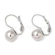 Серьги с застежкой-молнией из нержавеющей стали 304 EJEW-E601-01P