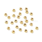 Spacer бисер латунные KK-WH0045-86G-01