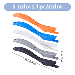 5 taglierino di sicurezza in plastica per carta da imballaggio in 5 colori&nbsp;TOOL-DC0001-30