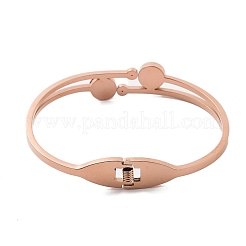 Armreifen aus Edelstahl 304&nbsp;BJEW-O184-14