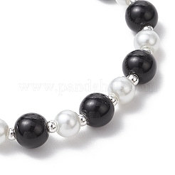 Glasperlen-Halskette&nbsp;SJEW-JS01322