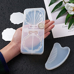 DIY Kamm & Spiegel Silikon Formen Sets&nbsp;DIY-TA0008-44