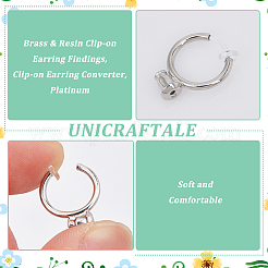 12 paio di orecchini a clip in ottone e resina&nbsp;FIND-UN0002-42