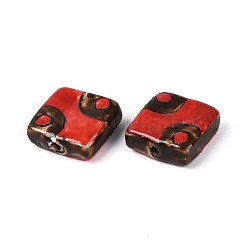 Porcellana fatti a mano perline di ceramica&nbsp;PORC-T135-05D