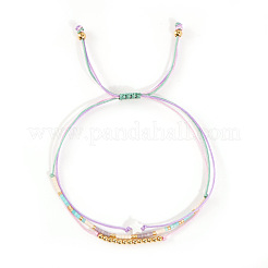 Handgefertigte mehrlagige Armbänder aus geflochtenen Miyuki-Glasperlen für Damen&nbsp;IY0959-1