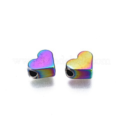 Gestellplattierung aus Legierungsperlen in Regenbogenfarbe&nbsp;PALLOY-S180-340