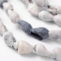 Gefärbte natürliche Muschelperlenstränge&nbsp;BSHE-O009-07