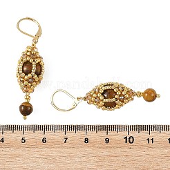 Boucles d'oreilles pendantes en pierre précieuse pour femmes&nbsp;EJEW-MZ00785