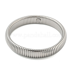 Bracciale a catena piatta in acciaio inossidabile 304 anti-ossidazione&nbsp;BJEW-B076-01P
