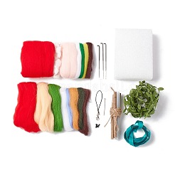 Kit de feutrage à l'aiguille bricolage&nbsp;DIY-D067-03P