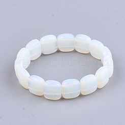 Braccialetti di stirata Opalite&nbsp;BJEW-S039-05D