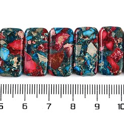 Brins de perles de jaspe impérial naturel&nbsp;G-L604-F01-01I