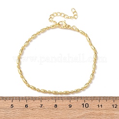 Messing-Gliederkettenarmbänder für Frauen&nbsp;BJEW-C140-01G