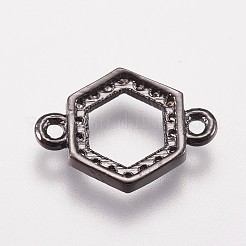 Liens de zircone cubique en laiton micro-pavé&nbsp;KK-I614-037B