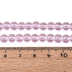 Transparente Glasperlen Stränge&nbsp;GLAA-T032-T6mm-24