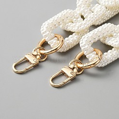 Cadenas de cable de perlas de imitación acrílicas correas para bolsos&nbsp;FIND-WH0146-12A