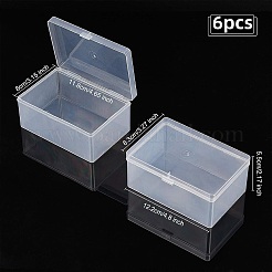 Transparente Kunststoffperlenbehälter&nbsp;LS-CON-WH0074-62