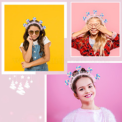 Tuch mit Lollipop-Haarbändern für Frauen und Mädchen&nbsp;OHAR-WH0029-13A