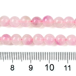 Tinti bianco naturale perle di giada fili&nbsp;G-T138-6mm-210-20