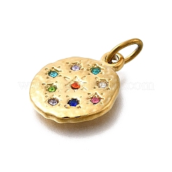 Ciondoli in strass in acciaio inossidabile 304&nbsp;STAS-R159-54G