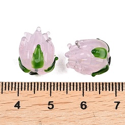 Perles vernissées manuelles&nbsp;LAMP-K045-01B