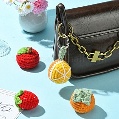 1 Set 6 Farben Obst Häkeltaschen Hängeaccessoires&nbsp;ST-CJ0028-07