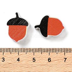 Bedruckte Holzperlen&nbsp;WOOD-Z002-01E