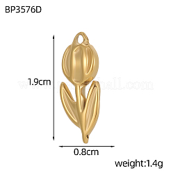 Pendentifs en acier inoxydable 304&nbsp;SA-OY002-16G
