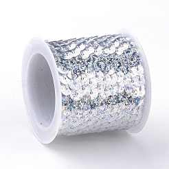 Umweltfreundliche Paillettenperlen aus Kunststoff&nbsp;PVC-Q092-6mm-P50112
