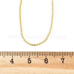 Collane in ottone a catena a sfera&nbsp;X-MAK-L009-06G