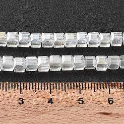 Galvanisieren Glasperlen&nbsp;EGLA-R030-4x4mm-20
