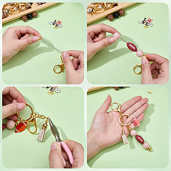 DIY Schlüsselbund machen Kits&nbsp;DIY-BM0002-36